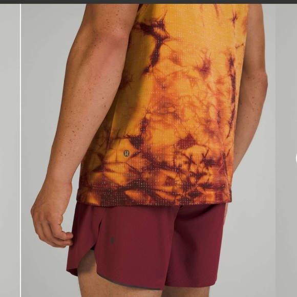 Lululemon Metal Vent Tech Sleeveless 2.0 Tank Disconnect Marble Dye Soleil Med - Picture 12 of 14